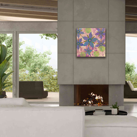 Image of 'Borage Sprites Of Sagrada' by Evelia Designs Giclee Canvas Wall Art,26 x 26