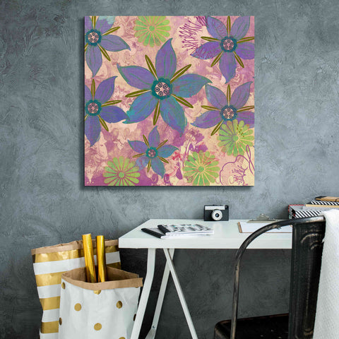 Image of 'Borage Sprites Of Sagrada' by Evelia Designs Giclee Canvas Wall Art,26 x 26