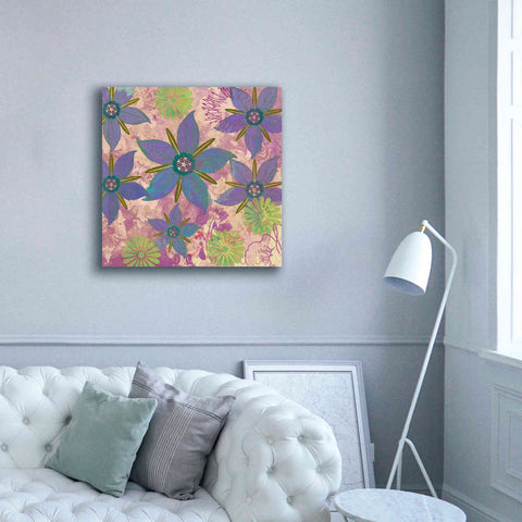 Image of 'Borage Sprites Of Sagrada' by Evelia Designs Giclee Canvas Wall Art,37 x 37