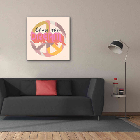Image of 'Chase The Dream' by Evelia Designs Giclee Canvas Wall Art,37 x 37
