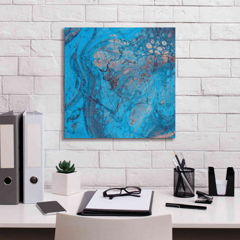 Image of 'Craquelure Two' by Steve Hunziker Giclee Canvas Wall Art,18 x 18