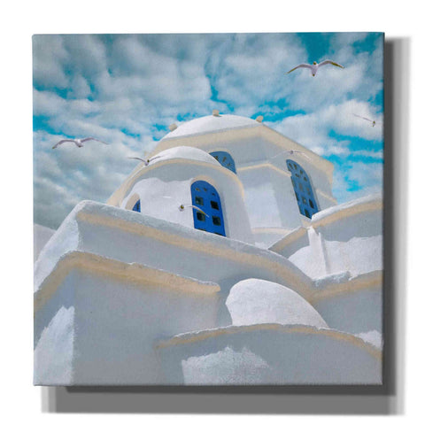 Image of 'Grecianblue Three' by Steve Hunziker Giclee Canvas Wall Art