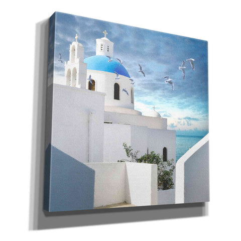 Image of 'Grecianblue One' by Steve Hunziker Giclee Canvas Wall Art