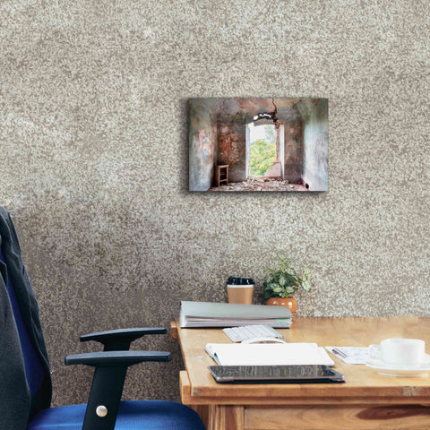 Image of 'Crack In The Wall' by Roman Robroek Giclee Canvas Wall Art,18 x 12