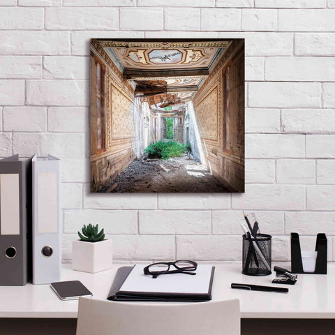 Image of 'Broken Farm' by Roman Robroek Giclee Canvas Wall Art,18 x 18