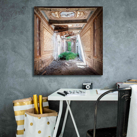Image of 'Broken Farm' by Roman Robroek Giclee Canvas Wall Art,26 x 26