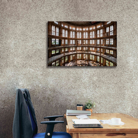 Image of 'Industrial Tower' by Roman Robroek Giclee Canvas Wall Art,40 x 26