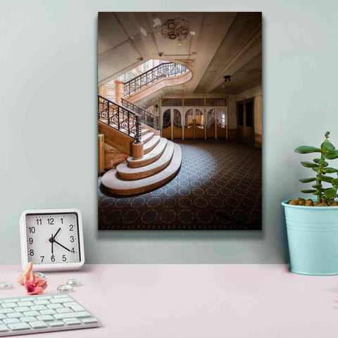 Image of 'Stairs From The Side' by Roman Robroek Giclee Canvas Wall Art,12 x 16