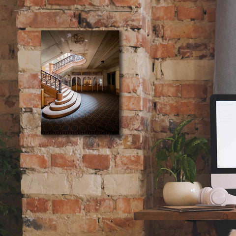 Image of 'Stairs From The Side' by Roman Robroek Giclee Canvas Wall Art,12 x 16