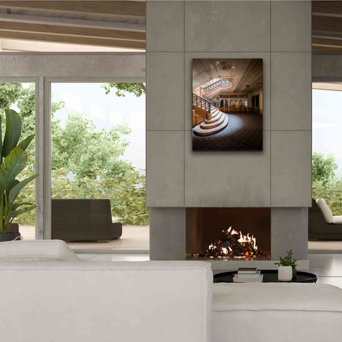 Image of 'Stairs From The Side' by Roman Robroek Giclee Canvas Wall Art,26 x 34