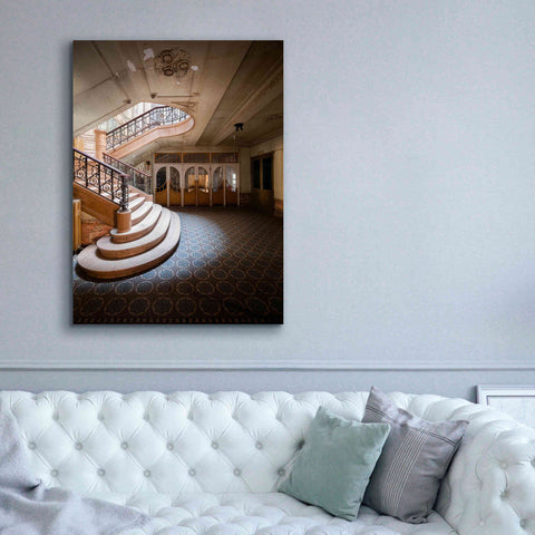 Image of 'Stairs From The Side' by Roman Robroek Giclee Canvas Wall Art,40 x 54
