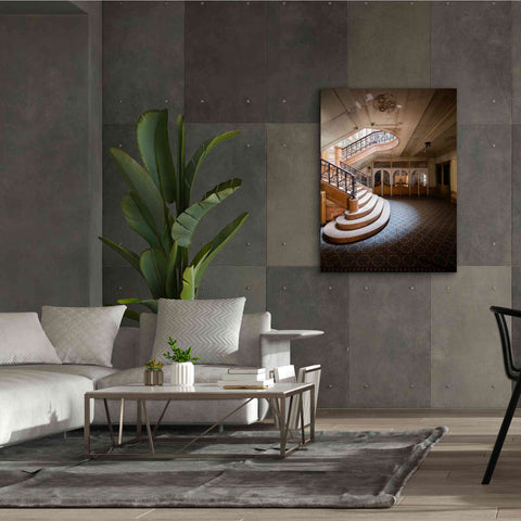Image of 'Stairs From The Side' by Roman Robroek Giclee Canvas Wall Art,40 x 54