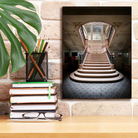 Image of 'Light On The Staircase' by Roman Robroek Giclee Canvas Wall Art,12 x 16