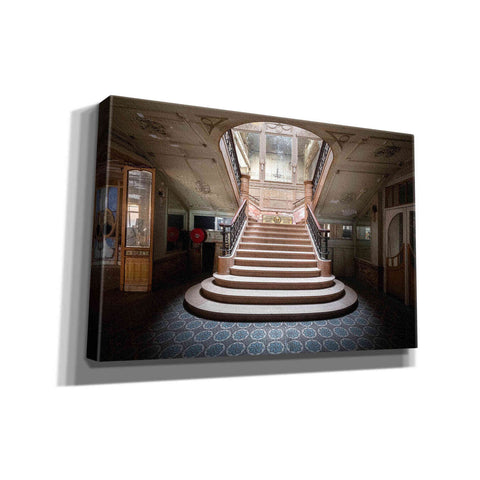 Image of 'Elegant Stairs Dark' by Roman Robroek Giclee Canvas Wall Art
