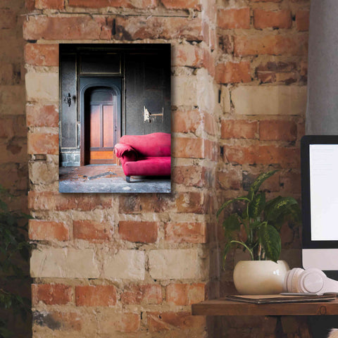 Image of 'Burned Bedroom' by Roman Robroek Giclee Canvas Wall Art,12 x 16