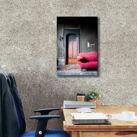 Image of 'Burned Bedroom' by Roman Robroek Giclee Canvas Wall Art,18 x 26