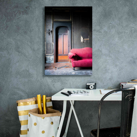 Image of 'Burned Bedroom' by Roman Robroek Giclee Canvas Wall Art,18 x 26