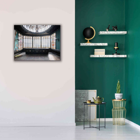 Image of 'Winter Garden Square' by Roman Robroek Giclee Canvas Wall Art,34 x 26