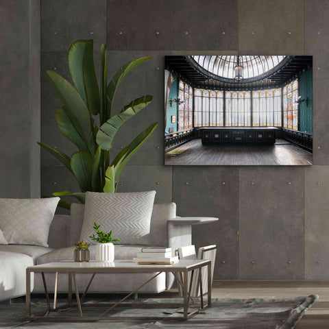 Image of 'Winter Garden Square' by Roman Robroek Giclee Canvas Wall Art,54 x 40