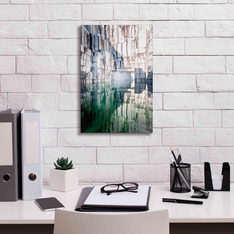 Image of 'Marble Quarry' by Roman Robroek Giclee Canvas Wall Art,12 x 18