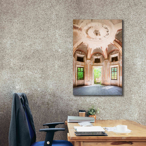 Image of 'Concrete Main Entrance' by Roman Robroek Giclee Canvas Wall Art,26 x 40