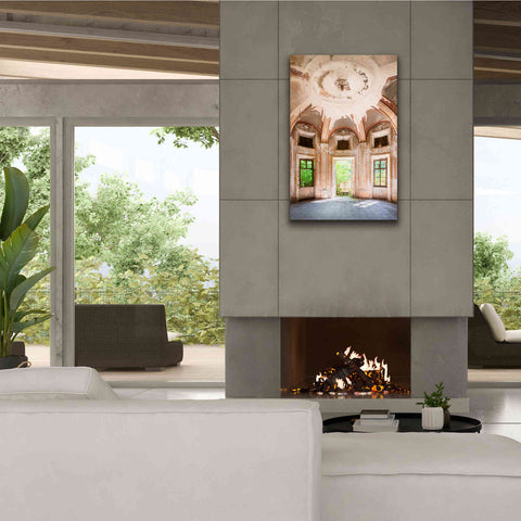 Image of 'Concrete Main Entrance' by Roman Robroek Giclee Canvas Wall Art,26 x 40