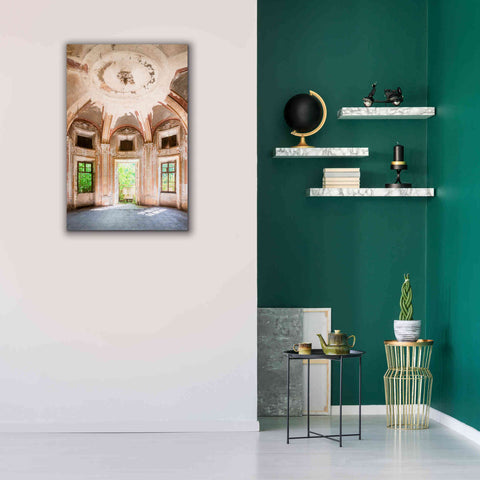 Image of 'Concrete Main Entrance' by Roman Robroek Giclee Canvas Wall Art,26 x 40