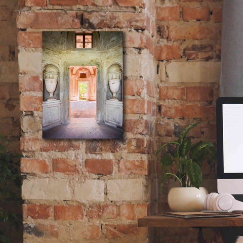 Image of 'Concrete Vases' by Roman Robroek Giclee Canvas Wall Art,12 x 16