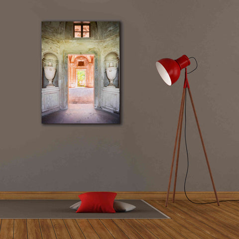 Image of 'Concrete Vases' by Roman Robroek Giclee Canvas Wall Art,26 x 34