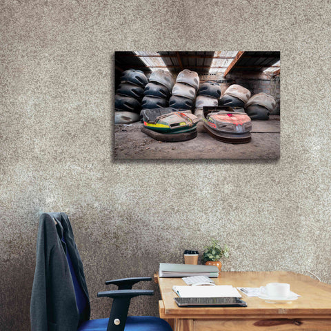 Image of 'Bumper Cars' by Roman Robroek Giclee Canvas Wall Art,40 x 26