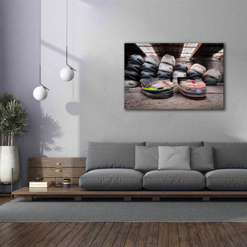 Image of 'Bumper Cars' by Roman Robroek Giclee Canvas Wall Art,60 x 40