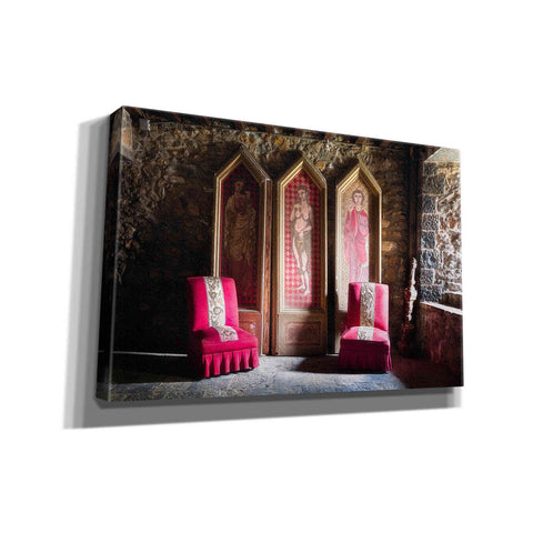 Image of 'Colorful Chairs' by Roman Robroek Giclee Canvas Wall Art