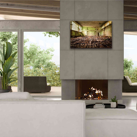 Image of 'Radiation Gym' by Roman Robroek Giclee Canvas Wall Art,40 x 26