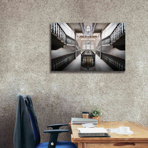 Image of 'Elegant Stairs' by Roman Robroek Giclee Canvas Wall Art,40 x 26