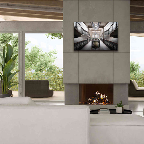 Image of 'Elegant Stairs' by Roman Robroek Giclee Canvas Wall Art,40 x 26