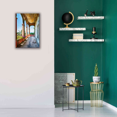 Image of 'Romantic Balcony' by Roman Robroek Giclee Canvas Wall Art,18 x 26