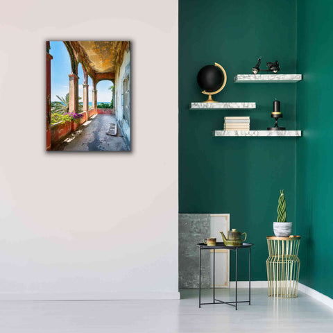 Image of 'Romantic Balcony' by Roman Robroek Giclee Canvas Wall Art,26 x 34