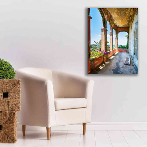 Image of 'Romantic Balcony' by Roman Robroek Giclee Canvas Wall Art,26 x 34