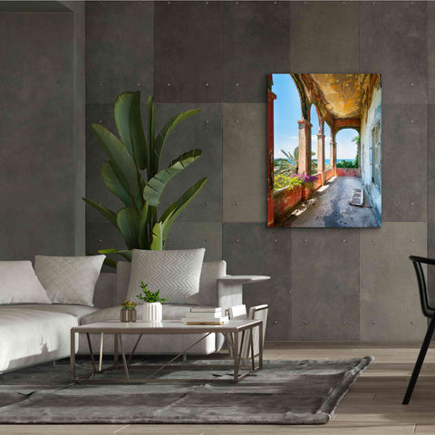 Image of 'Romantic Balcony' by Roman Robroek Giclee Canvas Wall Art,40 x 54