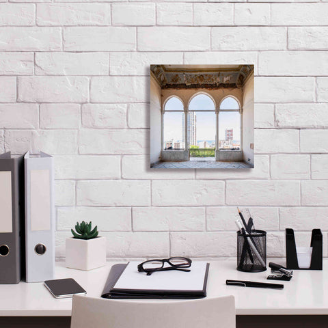 Image of 'View At The Sea' by Roman Robroek Giclee Canvas Wall Art,12 x 12