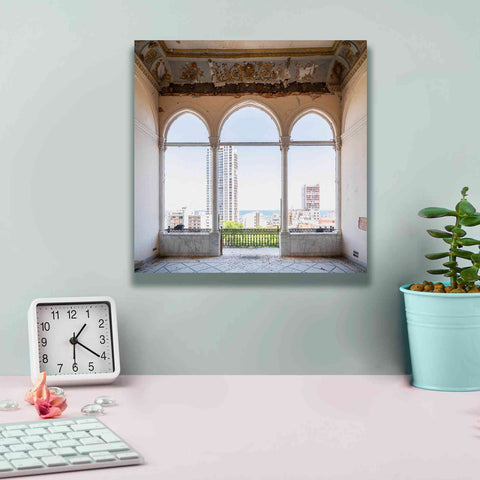 Image of 'View At The Sea' by Roman Robroek Giclee Canvas Wall Art,12 x 12