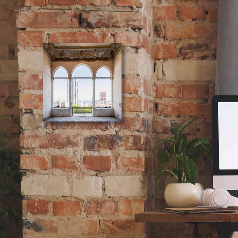 Image of 'View At The Sea' by Roman Robroek Giclee Canvas Wall Art,12 x 12