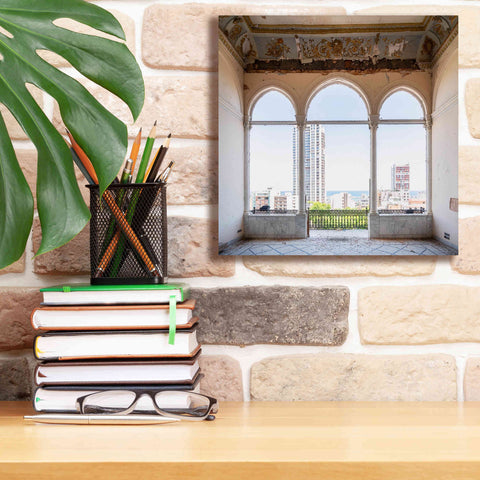 Image of 'View At The Sea' by Roman Robroek Giclee Canvas Wall Art,12 x 12