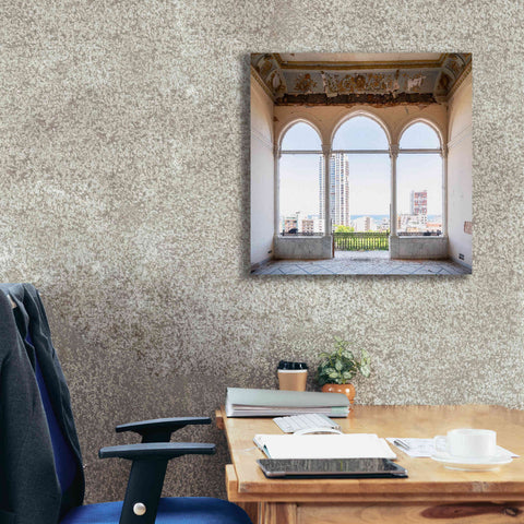 Image of 'View At The Sea' by Roman Robroek Giclee Canvas Wall Art,26 x 26