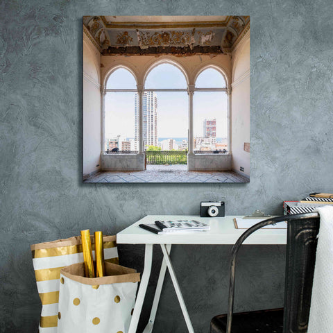 Image of 'View At The Sea' by Roman Robroek Giclee Canvas Wall Art,26 x 26