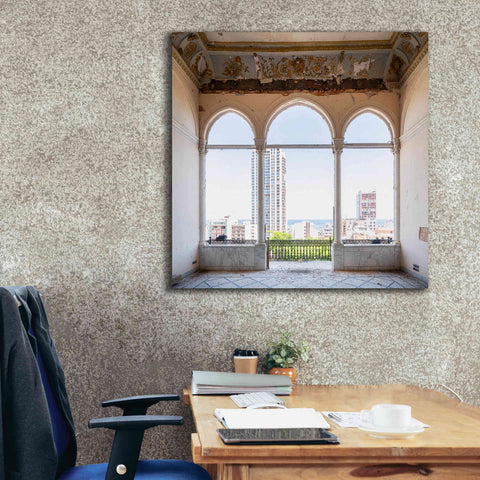 Image of 'View At The Sea' by Roman Robroek Giclee Canvas Wall Art,37 x 37