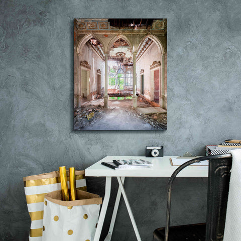 Image of 'Damaged Palace' by Roman Robroek Giclee Canvas Wall Art,20 x 24