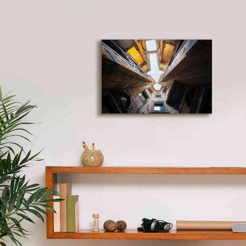 Image of 'Beit Beirut' by Roman Robroek Giclee Canvas Wall Art,18 x 12