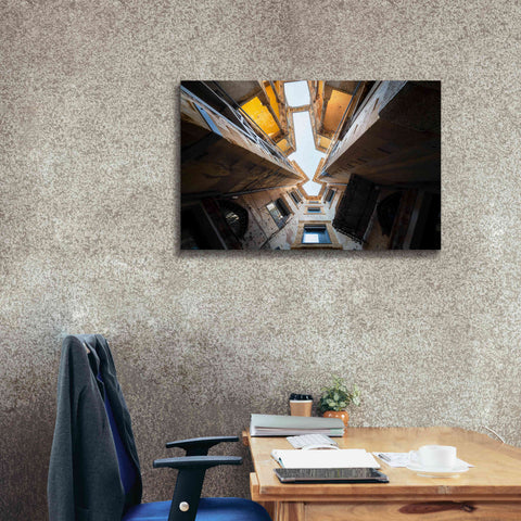 Image of 'Beit Beirut' by Roman Robroek Giclee Canvas Wall Art,40 x 26