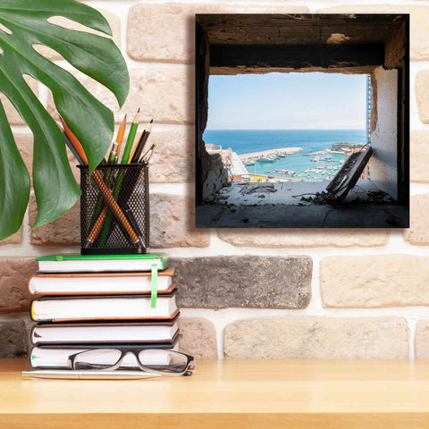 Image of 'Broken Sea View' by Roman Robroek Giclee Canvas Wall Art,12 x 12